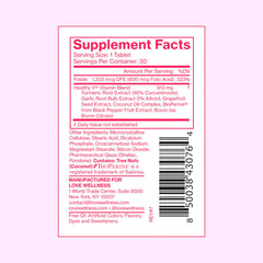 Illustration of vaginal health and Candida balance with Love Wellness