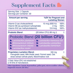 New mother with Lovebug Postnatal Probiotics lifestyle image