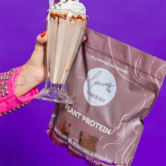 Loving It Barbara De Regil plant-based protein hero features vegan-friendly ingredients