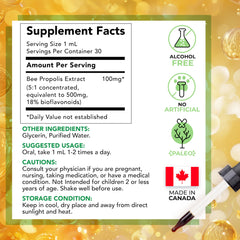 Packaging and SKU information for Lovita Bee Propolis bundle