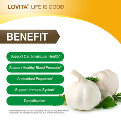 Garlic capsules for immune support