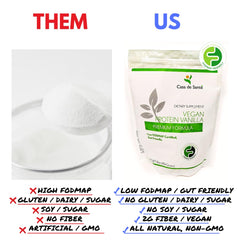 Low carb, no seed oil label on packaging