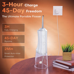 Low-noise design water flossing device