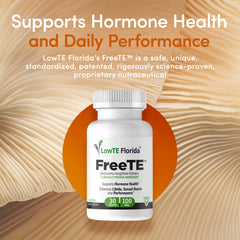 LowTE Florida FreeTE dosing guide image suggests up to six capsules per day for flexibility.