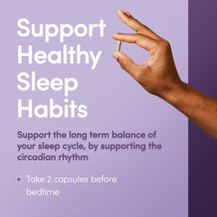 Lifestyle image: person sleeping in a cozy bedroom