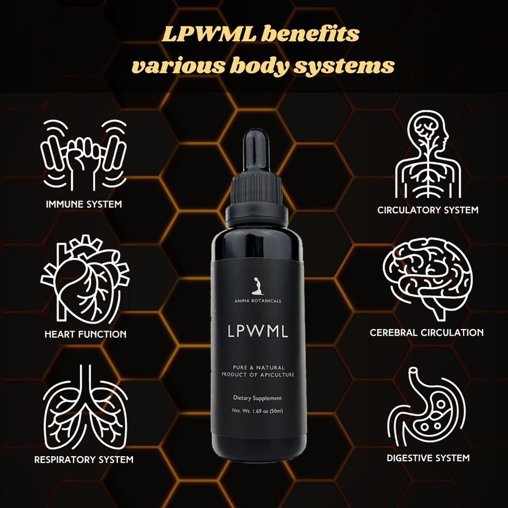 Amber tincture bottle close-up