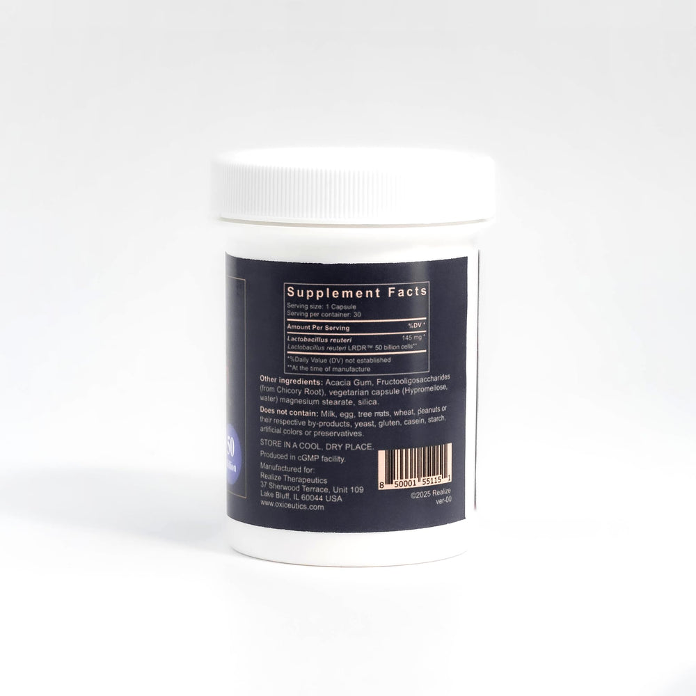 Lactobacillus reuteri LRDR strain illustration