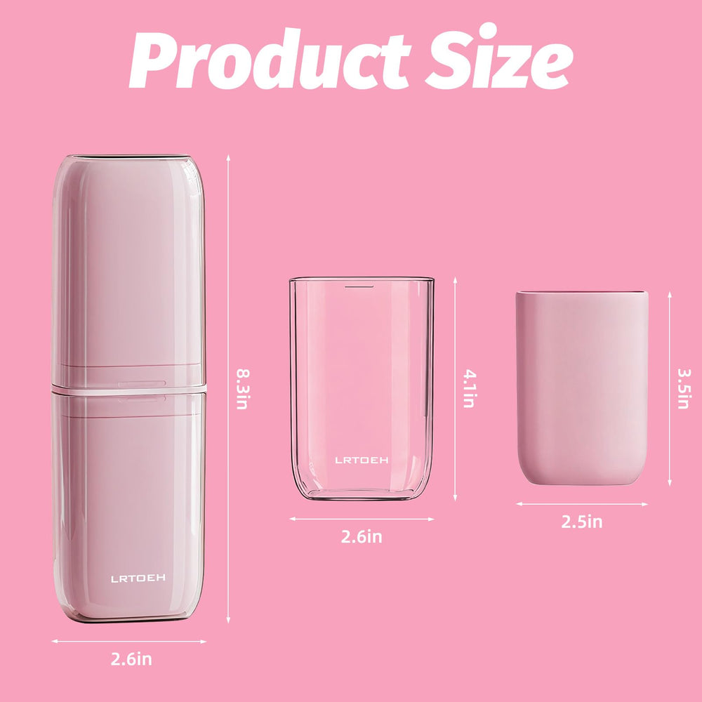 Case opened to reveal two stackable sections with independent lids