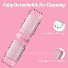Detachable structure and sturdy plastic for easy cleaning