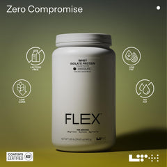 Low-fat, low-carb protein powder claim for LTH Flex Whey