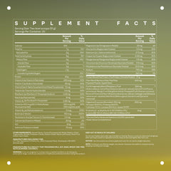 30g dairy-free plant-based protein from pea, chia and chlorella