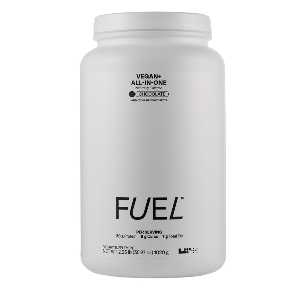 Chocolate flavor of LTH Fuel Vegan & All-in-One protein powder - 20 servings