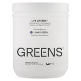 LTH Life Greens hero image featuring Mixed Berry flavor