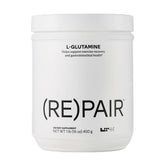 Bottle of LTH Repair L-Glutamine on a clean surface