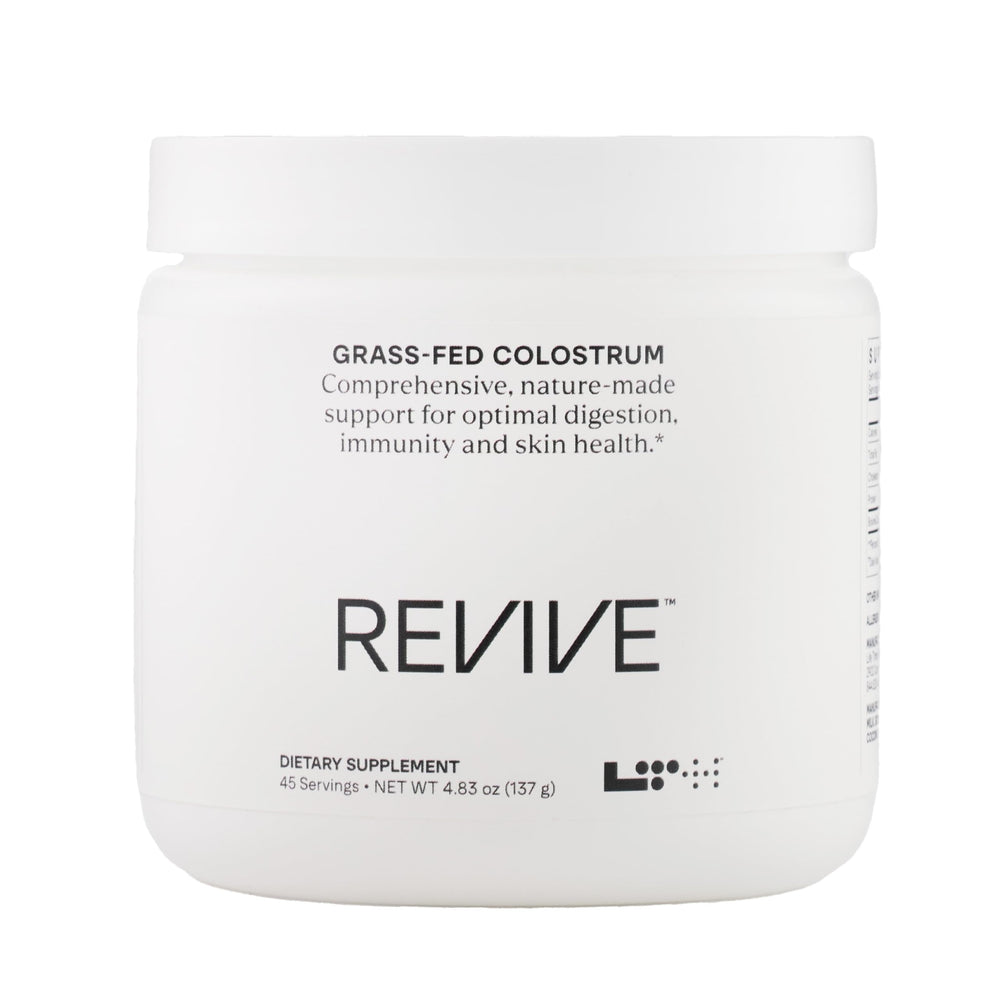 LTH Revive Grass-Fed Colostrum Powder 4.83 oz container