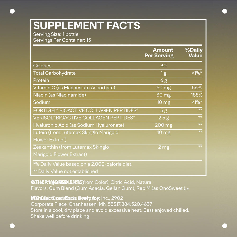 LTH Rewind Collagen Elixir Berry-Sorbet label and packaging