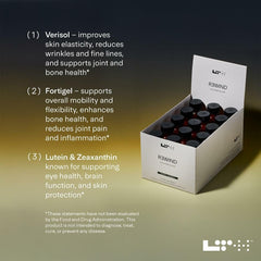 Ingredients featuring hyaluronic acid and collagen peptides