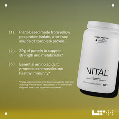 Yellow pea protein isolate ingredient illustration