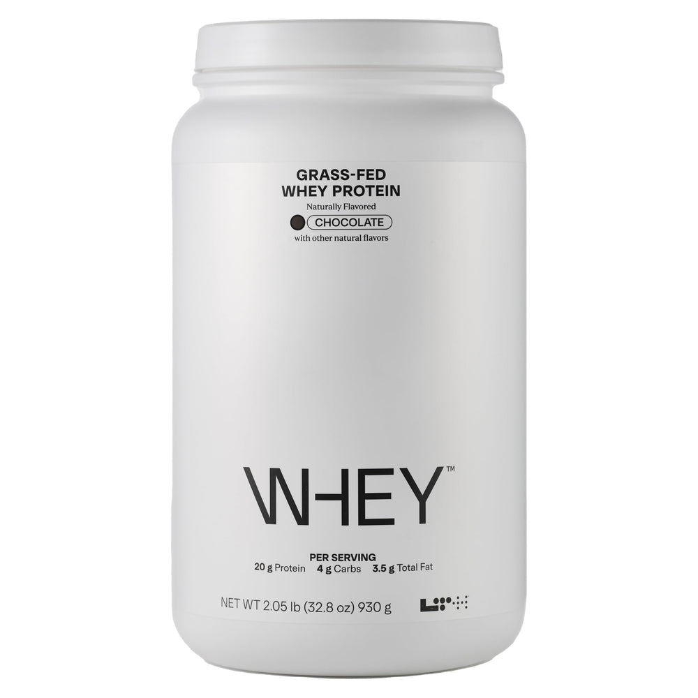 LTH Whey Protein Chocolate label
