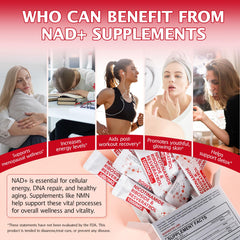 Energetic person experiencing focus after NAD supplementation