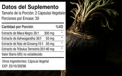 Peruvian origin and quality assurance seal on bottle