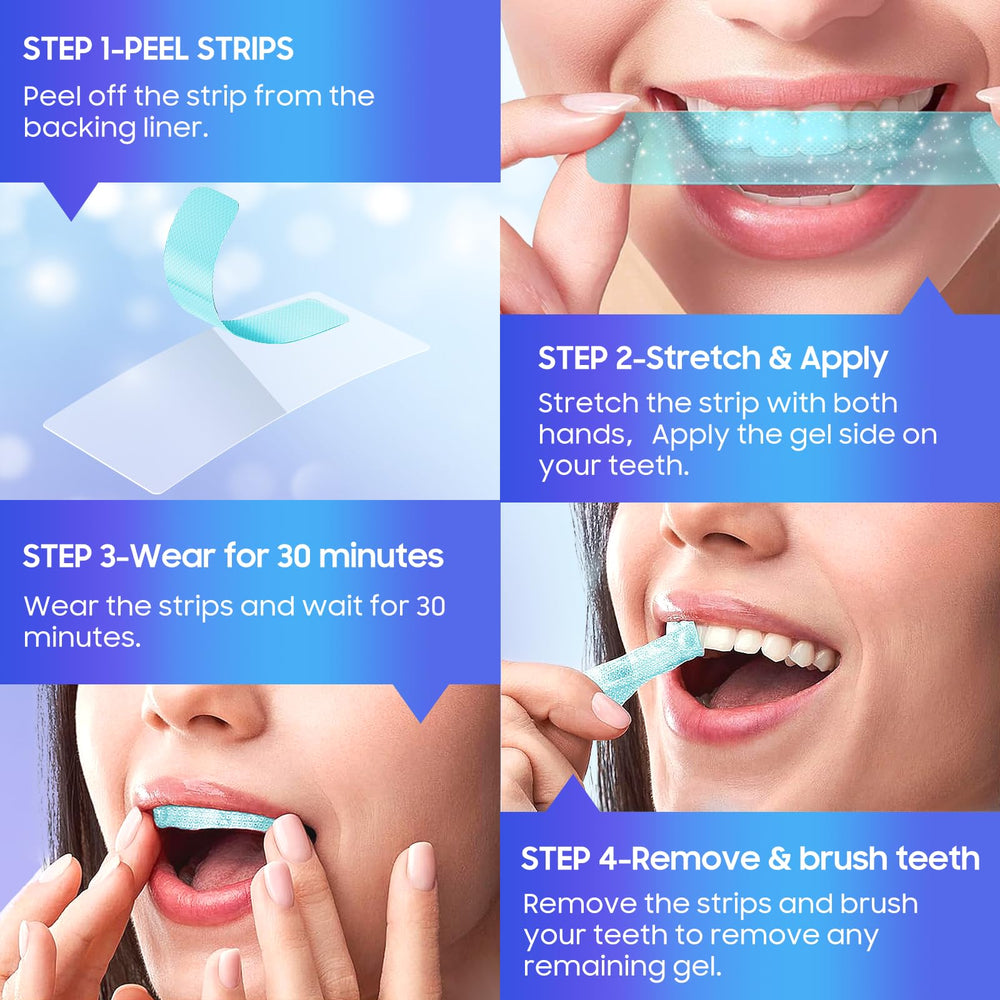 Natural ingredient blend used in LUANERL Teeth Whitening Strips