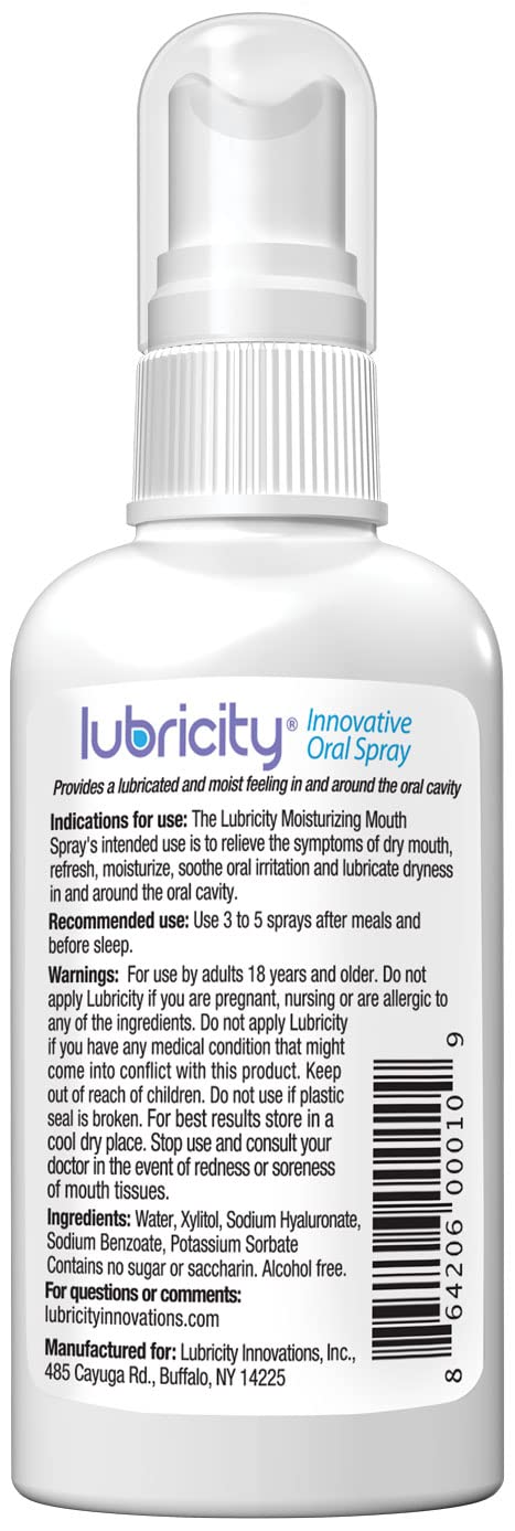 Lifestyle image showing sprays after meals