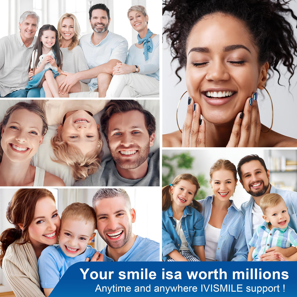 Stain removal results with Luckin Smile whitening gel
