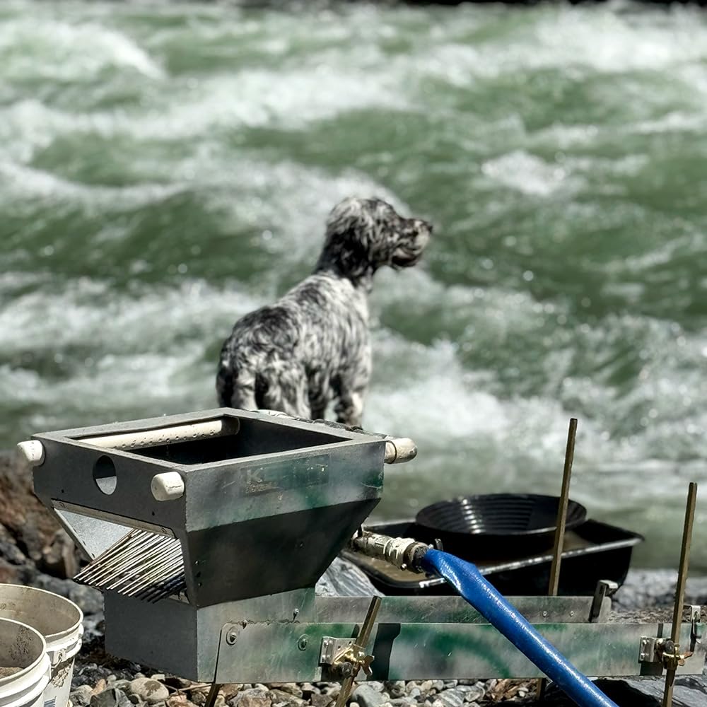 Lucky prize inside paydirt bag