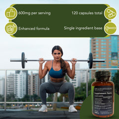 Made in USA seal on Luckycare Ashwagandha bottle