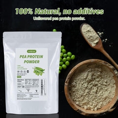 Luckycare pea protein powder baking batter for vegan cooking.