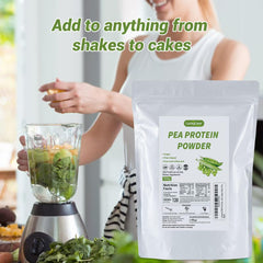 Luckycare travel-pack pea protein powder for on-the-go protein.