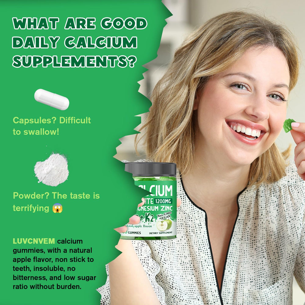 LUCNVEM serving size spoon comparison demonstrating one-day portion and easy dosing