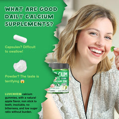 LUCNVEM serving size spoon comparison demonstrating one-day portion and easy dosing