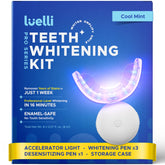 Luelli teeth whitening kit with 32 LED lights and enamel-safe formula