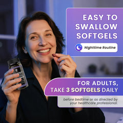 Concept image for nighttime relaxation and mood support