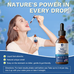 2oz bottle of Lukaree Liposomal NAC supplement