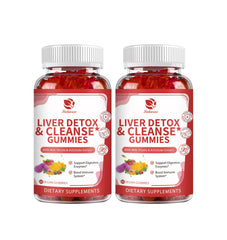 Lukaree Liver Cleanse Detox Gummies bottle front label