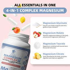 Close-up of Lukaree Magnesium Complex bottle