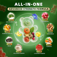 Close-up of 15-in-1 ingredients on label