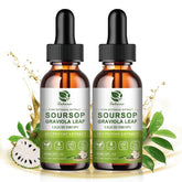 Lukaree Soursop Leaf Extract Drops bottle on white background