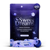 SweetDreams Dream Gummies Lullaby Berry bottle and packaging