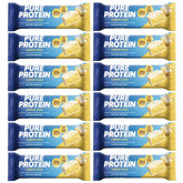 Lulurose Pure Protein Bars Lemon Cake front-pack image shows protein-rich nutrition for active days.
