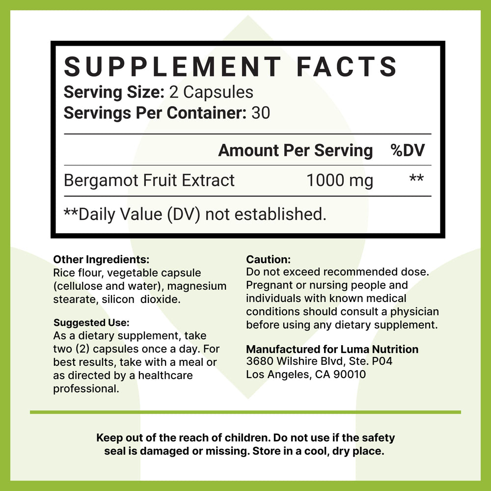 3rd party tested badge on Citrus Bergamot packaging