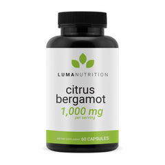Bottle of Luma Nutrition Citrus Bergamot 1000mg