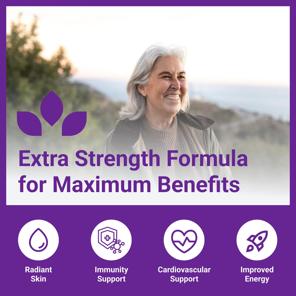 Resveratrol as an antioxidant for anti-aging benefits