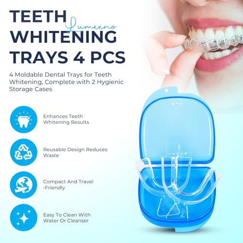 Close-up of BPA-free silicone whitening trays