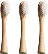 Lumineux Bamboo Replacement Heads 3 Pack – soft bristles close-up