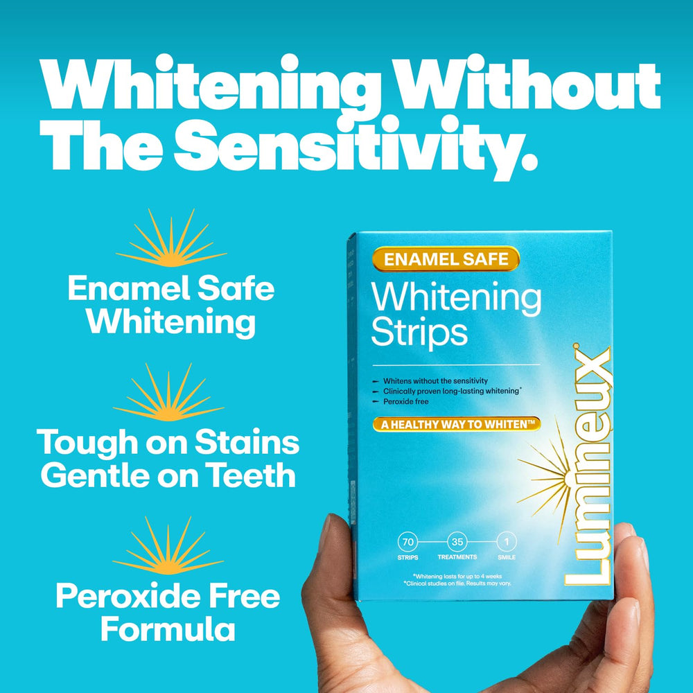 Lumineux strips packaging close-up