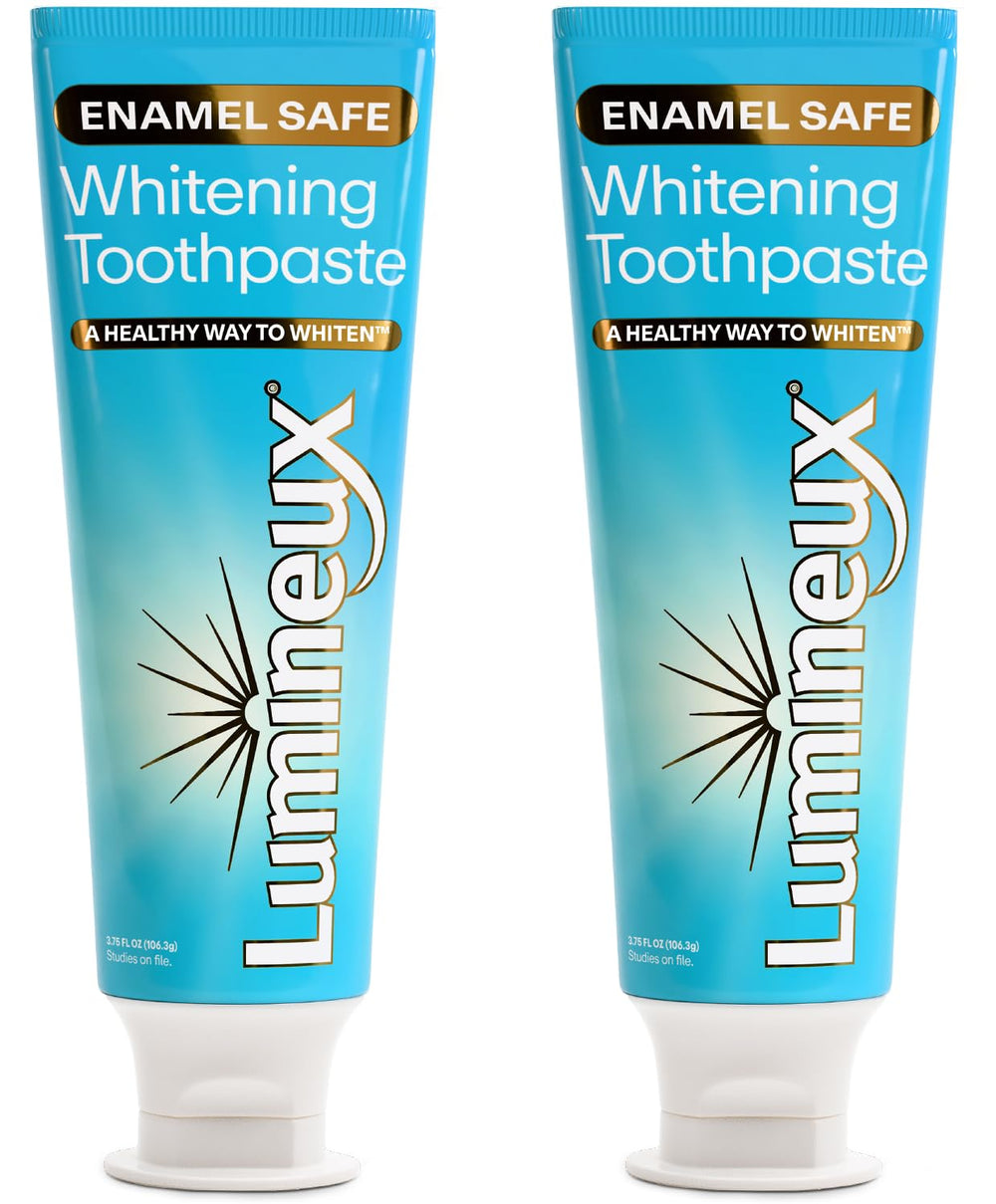 Lumineux Teeth Whitening Toothpaste 3.75 oz two-pack packaging front